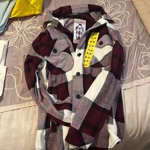 Brand new shacket never worn with tags still attached